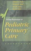 Cover of: Pocket reference for Pediatric primary care