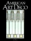Cover of: American art deco