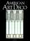 Cover of: American art deco