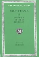 Cover of: Aristophanes: in 3 volumes