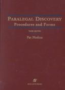 Cover of: Paralegal discovery