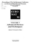 Proceedings of the and European Conference on Advanced Materials and Processes, University of Cambridge, UK, 22-24 July 1991