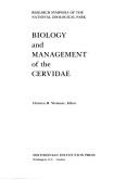 Cover of: BIOL & MGMT CERVIDAE | Christen M. Wemmer