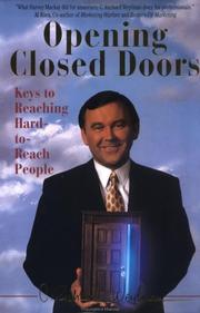 Cover of: Opening closed doors by C. Richard Weylman