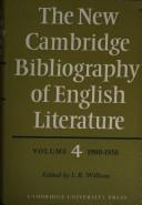 The new Cambridge bibliography of English literature. Vol.4: 1900-1950