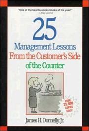 25 management lessons from the customer's side of the counter