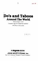 Cover of: Do's and Taboos Around the World: A Guide to International Behavior