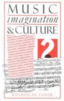 Music, imagination, and culture by Nicholas Cook