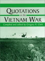 Cover of: Quotations on the Vietnam War
