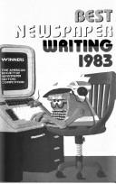 Cover of: Best Newspaper Writing, 1983