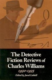 The detective fiction reviews of Charles Williams, 1930-1935