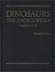 Cover of: Dinosaurs, the encyclopedia. by Donald F. Glut