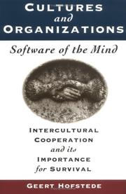 Cover of: Cultures and organizations: software of the mind