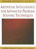 Cover of: Artificial intelligence for advanced problem solving techniques