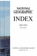 Cover of: National geographic index, 1947-1969, inclusive.