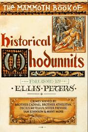 Cover of: The Mammoth Book of Historical Whodunnits (Mammoth Book of)