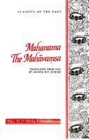 Cover of: The Mahāvaṃsa