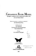 Cover of: Cavilando el fin del mundo: apología y confesión en las Conferencias Godkin 1959 de Luis Muñoz Marín