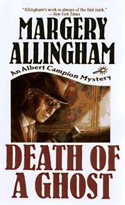 Cover of: Death of a Ghost: Albert Campion #6