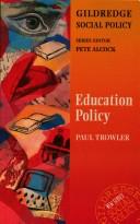 Education policy : a policy sociology approach