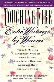 Cover of: Touching Fire: Erotic Writings by Women