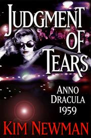 Cover of: Judgment of tears: anno Dracula 1959