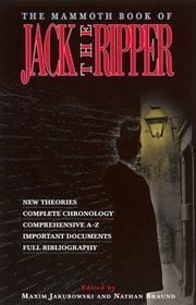 Cover of: The mammoth book of Jack the Ripper