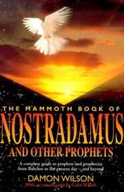 Cover of: The mammoth book of Nostradamus and other prophets