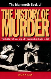 Cover of: The Mammoth Book of the History of Murder