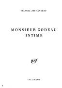 Cover of: Monsieur Godeau intime