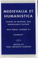 Cover of: Medievalia et Humanistica, No.22
