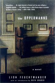 Cover of: The Oppermanns: A Novel