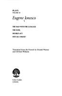 Plays of Eugene Ionesco. Vol.11