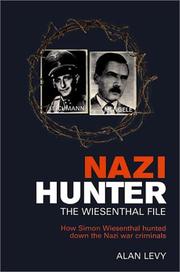Cover of: Nazi hunter: the Wiesenthal file