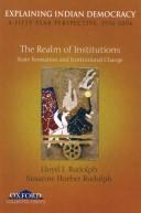 Explaining Indian democracy : a fifty year perspective, 1956-2006