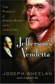 Jefferson's Vendetta by Joseph Wheelan