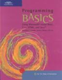 Cover of: Programming basics