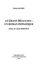 Le grand Meaulnes by R. Baudry