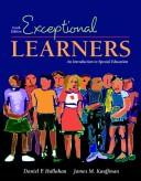 Cover of: Exceptional learners: introduction to special education