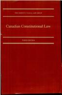 Canadian constitutional law by Joel Bakan