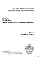 Etodolac : clinical perspectives in antiarthritic therapy