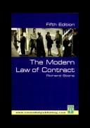 The modern law of contract