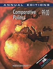 Cover of: Comparative Politics 99/00 (Comparative Politics, 99-00)