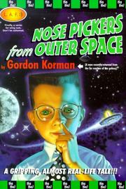 Cover of: Nose pickers from outer space