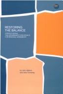 Restoring the balance : strengthening the government's proposals for regional assemblies