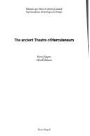 Cover of: The ancient theatre of Herculaneum