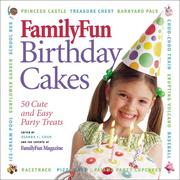 Cover of: FamilyFun birthday cakes