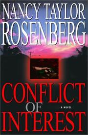 Cover of: Conflict of interest by Nancy Taylor Rosenberg
