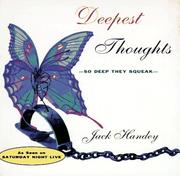 Cover of: Deepest thoughts: so deep they squeak