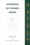 Cover of: Handbook of Chinese herbs.